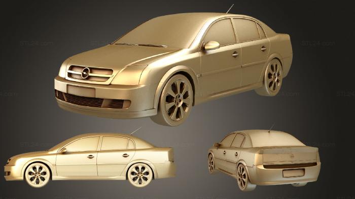 Автомобили и транспорт (Opel Vectra 2002, CARS_2946) 3D модель для ЧПУ станка